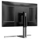 Монитор 31.5" AOC U32U3CV, Nano IPS, UHD, 2xHDMI, DP, USB-C, RJ-45, USB-hub, HAS, Pivot, цв,черно-серебро - изображение 3