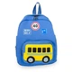 Дитячий рюкзак Hommex Small Bus Blue - блакитна тканина / малюнок атвобус - зображення 1