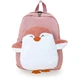 Дитячий рюкзак Hommex Small-Pinguin Pink - тканина рожева / малюнок пінгвін - изображение 1