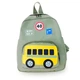Дитячий рюкзак Hommex Small Bus Green - тканина зелена / малюнок атвобус - изображение 1