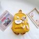 Дитячий рюкзак Hommex Small-Bear Yellow - тканина жовта / іграшка ведмідь - зображення 2