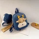 Дитячий рюкзак Hommex Small Deer Blue - синя тканина / малюнок олень - зображення 2