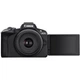 Цифрова камера Canon EOS R50 + RF-S 18-45 IS STM + RF-S 55-210 IS STM Black - зображення 16