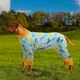 Післяопераційна попона для собак MIAODODO D15 Blue Dinosaurs, 3XL - зображення 6