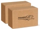 Блоки для йоги 2шт. PowerPlay PP_4006 з коркового дерева Cork Yoga Block (пара) - зображення 1
