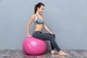 М'яч для фітнесу (фітбол) Power System PS-4011 Ø55 cm PRO Gymball Pink - изображение 6