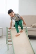 Детский комплекс Треугольник Пиклер Luna Toys ЗЕЛЕНЫЙ - изображение 5
