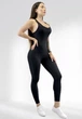 Спортивный комбинезон женский LILAFIT черный M (LFJ000042) - изображение 2