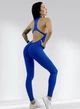 Спортивный комбинезон женский LILAFIT для гимнастики йоги фитнеса синий M (LFJ000018) - изображение 2