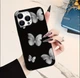 Панель Сірий метелик для Apple Iphone 11 ProMax Black - зображення 4