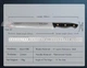 Японський ніж Santoku з дамаської сталі у подарунковій упаковці TURWHO 9" для хліба (VG10"9B) - зображення 6