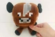 Детская игрушка из игры Minecraft Коричневая корова 16см Cow майнкрафт - изображение 2