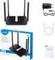 4G LTE роутер Cudy LT500, до 150 Мбит/с, AC1200, двухдиапазонный Wi-Fi, антенны 5 дБи, черный - изображение 5