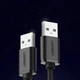 Кабель UGREEN USB 2.0 A Male to A Male Cable 1.5m (Black) (UGR-10310) - зображення 4