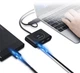USB-хаб UGREEN USB 3.0 Hub 0.5m (Black) (UGR-20290) - зображення 3