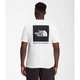 Футболка мужская The North Face Sleeve Box Nse Tee Tnf S Білий NF0A812HLA91 - изображение 2