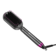 Гребінець для випрямлення волосся з цифровим дисплеєм HOCO HP44 Electric straightening hair comb with digital display(EU) Rose red - изображение 6