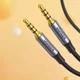 Аудіокабель UGREEN 3.5mm 4-Pole M/M Audio Cable Alu Case 1m (UGR-10648) - зображення 5