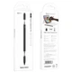 Стилус HOCO GM111 Cool dynamic series 3-in-1 passive universal capacitive pen Black (6942007619387) - изображение 2