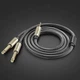 Аудіокабель UGREEN 3.5mm TRS to Dual 6.35mm TS Audio Cable 1m (Gray) (UGR-10613) - изображение 11