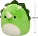 Мягкая игрушка Squishmallows Трицератопс Тристан 30 см (SQCR06764) - изображение 2