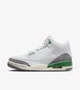 Кросівки жіночі Jordan 3 Retro Lucky Green (W) 36 Білий CK9246-136 - зображення 1