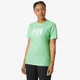 Футболка жіноча Helly Hansen Hh Logo T-Shirt M Зелений 34112-419 - зображення 1