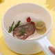 Електрична каструля з кришкою та ручкою 37см, 1,6л, від мережі, Біла / Портативна Мініварка - зображення 7