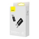Переходник Baseus USB3.1 to Type-C металл OTG адаптер Ingenuity Mini Black (ZJJQ000101) - изображение 4