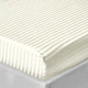Простирадло на гумці Zastelli Ivory stripe полікоттон 100*200+20см Айворі - зображення 1