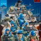 Набор игрушечных солдатов BauTech ООН миротворческие силы 1:35 24 фигурок (1014-928-00) - изображение 2