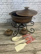 Садж Vitar Жаровня с ручками из красной глины 3 л - изображение 2