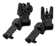 Низкофропильные целик и мушка угловые 45 градусов DLG TACTICAL DLG-184 OFFSET SIGHTS LOW PROFILE Picatinny - изображение 6