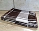 Плед шерстяной Vladi Эльф JACK бело-терракотово-коричневый 140х200 - изображение 5