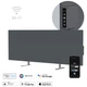 Обігрівач AENO Eco Smart GH5S LED Grey (AGH0005S) - зображення 2