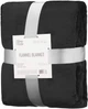Плед ARDESTO Flannel Черный Полуторный 160x200 см (ART0215SB) - изображение 1