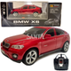 Машинка Джип на радіокеруванні BMW X6 БМВ 1:28 червоне світло на батарейках 17*6,5*8см (866-2802) - зображення 1
