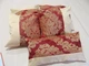 Комплект декоративних подушок Firanka Damask 30х30см 4шт 40х21см 1шт бордові з пісочним коронки (п_0267) - зображення 2