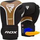 Боксерські рукавиці RDX AURA PLUS T-17 Black Golden 12 унцій (капа в комплекті) - изображение 1