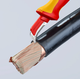 Ніж для розробки кабелів KNIPEX 98 55 (довжина леза - 38мм) - зображення 5