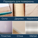 Універсальне клейке кріплення для роутера, медіаплеєра, картини, подовжувача, контейнера 6*6см, 1 пара - зображення 6