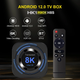 Смарт ТВ приставка Transpeed H618 4/128Gb, медіаплеєр 8K HDR Android SmartTV Box, налаштування Android TV у подарунок, YouTube та фільми без реклами - зображення 5