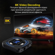 Смарт ТВ приставка Transpeed H618 4/128Gb, медіаплеєр 8K HDR Android SmartTV Box, налаштування Android TV у подарунок, YouTube та фільми без реклами - зображення 11