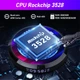 Смарт ТВ приставка H96 MAX RK3528 4/64Gb, медиа-плеер 4K HDR, настройка Android 13 в подарок - изображение 3