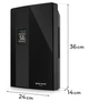 Компактний осушувач повітря Mozano Dry Comfort 90 Вт, 2200 мл AGD/OSU/POW/1# CZARNY - зображення 9