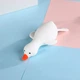 Іграшка антистрес каченя Сквіші Squishies біле для дітей і дорослих - зображення 1