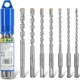 Набор буров S&R Master 4 Plus Zentro в тубусе 7 шт (211243007) - изображение 1