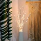 Гирлянда-ветка Brush light белая на батарейках - изображение 10