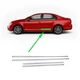Хром молдинг, накладка двери задней левой Volkswagen Jetta 6 (2010-2018) 5C6-853-753-A-2ZZ - изображение 1