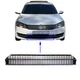 Решетка бампера переднего Volkswagen Passat B7 (NMS) USA 2011-15 ценртральная 561-853-677-9B9 - изображение 1
